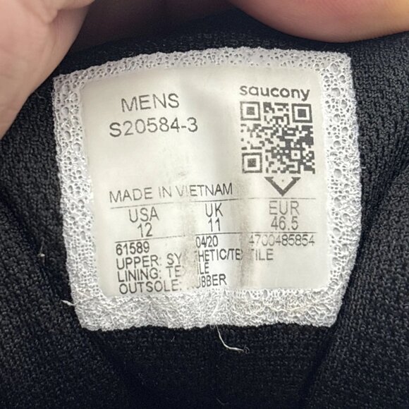 Saucony Excursion TR14 S20584-3 Running Shoe Men's Size 12 US Gray Black Orange - Picture 10 of 11